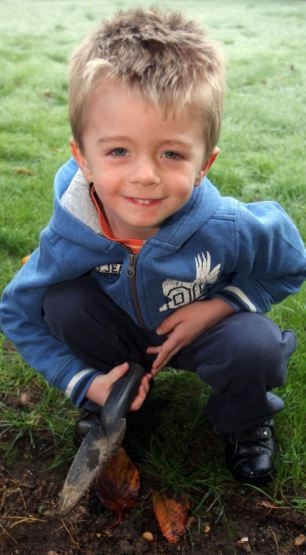 Toddler James Hyatt